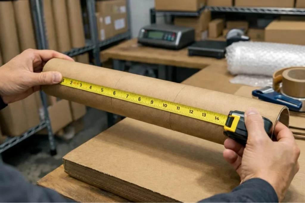 How to Properly Measure Cardboard Tubes